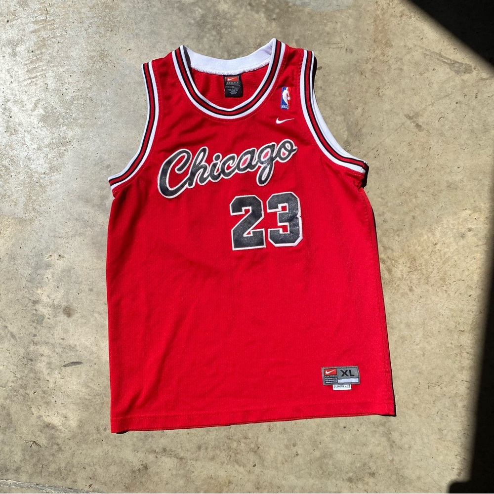 Vintage early y2k Nike Team Michael Jordan Chicago bulls #23 sewn nba jersey